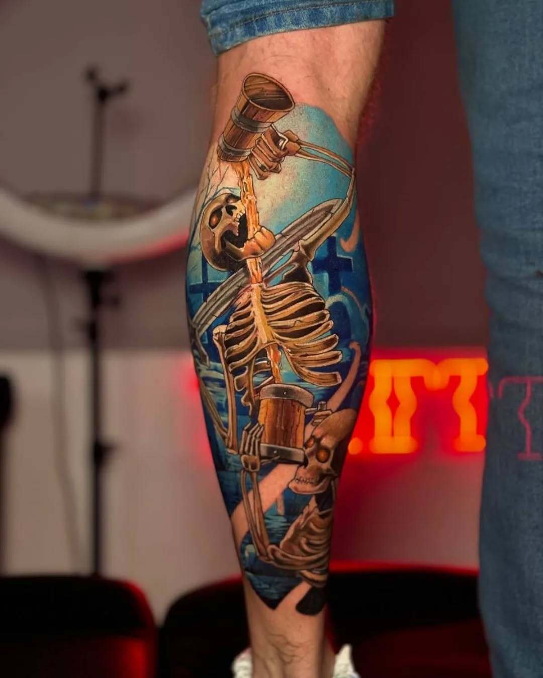 Tetovaža u boji studija Tattoo 44